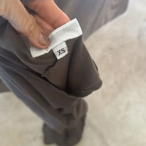 Bryn Walker taupe color Sleeveless Sheath Maxi Dress size XS with pockets