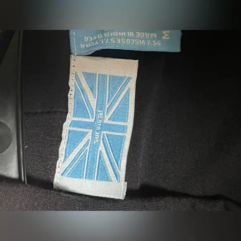 Survival Women’s Black Open or Tie Wrap Front Cardigan Size M Size M