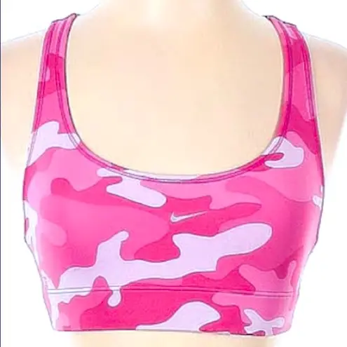 Nike  FIT/DRY PINK CAMO SPORTS BRA