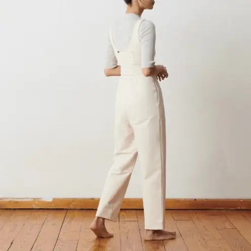 ADAY Power Suit Sleeveless Straight Leg Cottagecore Country Jumpsuit Bib Large