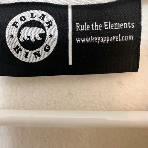 Polar King Key Marmaton Women's Work Jacket Ivory White Size XL