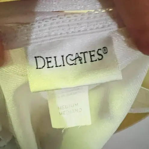 Delicates Vintage Bridal Peignoir 3 Piece Set White Special Occasion Womens M