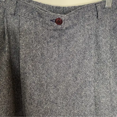 Pendleton Vintage 100% Virgin Wool Lined Straight Leg Tweed Dress Pants Sz 12