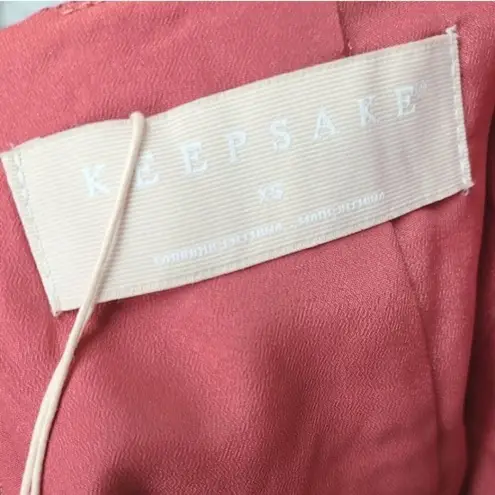 Keepsake LabelāPerforatedĀ UnravelledāSkirtāSizeāSizeāXS Pink - Image 3