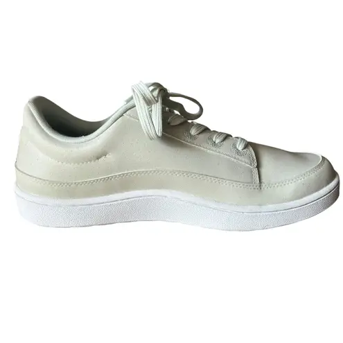 Allbirds Womens Shoes Green Leather Plant Pacer Sneaker Blizzard Sole US 9