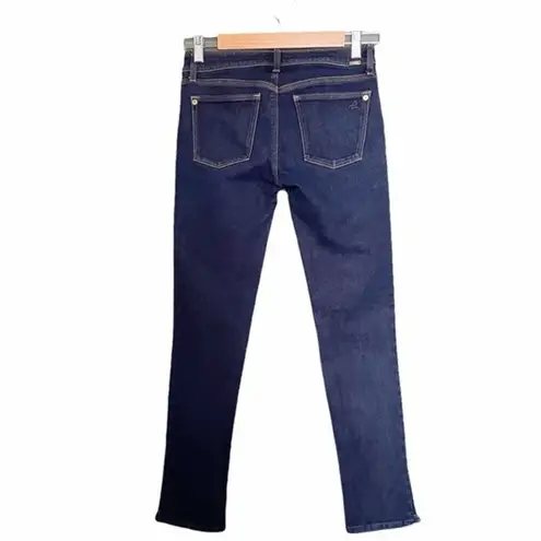 DL1961 Jeans Women's Size 25 Angel Midrise Skinny Ankle Dark Wash Designer Denim