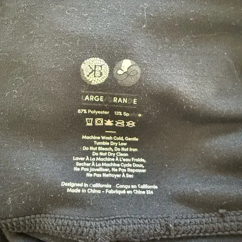 2 Kindred Bravely Louisa Maternity & Postpartum Legging Women's Size Large Black