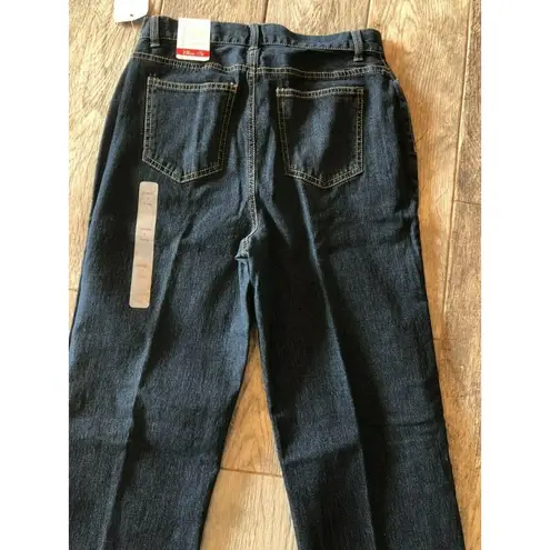 Christopher & Banks NWT Jeans Straight Leg Classic Fit 4L 4 Long Stretch Denim