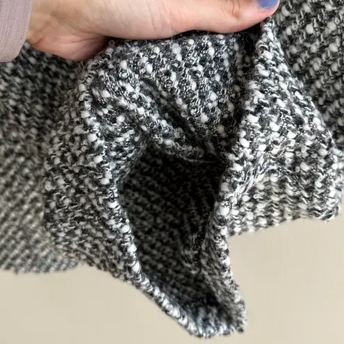 Commense Tweed Black and White Wool Blend Trousers, Size Small, NWT