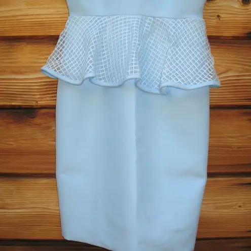 Camilyn Beth NWOT Petula Cinderella Blue Peplum Dress