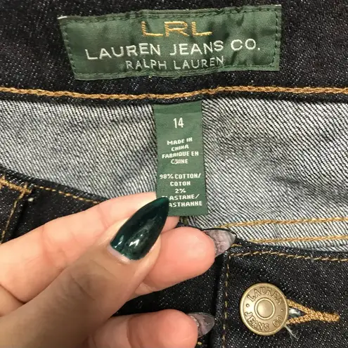 Ralph Lauren  Flare Leg Blue Jeans - Size 14