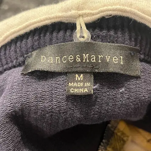 Dance & Marvel  Women's Mixed Media Corduroy Plaid Hooded Cropped Jacket Size M