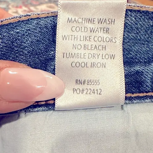 Pistola REVOLVE HIGH RISE DISTRESSED DENIM BLUE JEANS 29