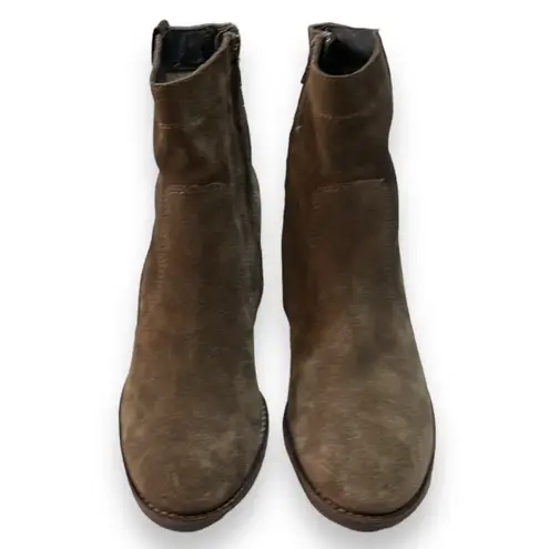 Paul Green  'Jax' Suede Brown Booties N5551 Color-Earth Women's Size 5.5 US/ 3 UK