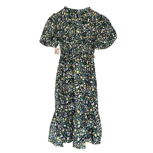 Tuckernuck Hyacinth House by Samantha Midi Dress Floral Smocked Size Medium NEW