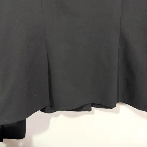 Tempo Paris Vintage Black Embroidered Micro Buttons Shirt