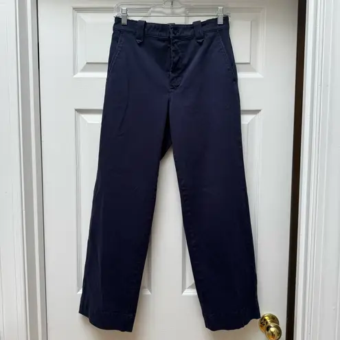 Faherty ‘Coastline Ankle Organic Cotton Blend Chino Pants’ in Navy size 6 Blue