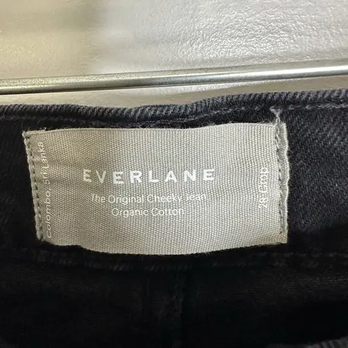 Everlane Women's  Size 28 Crop Black High Rise Original Cheeky Jean