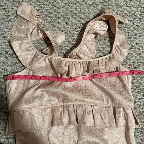 Saylor Maxina Dress in Blush Midi Dress- Size Small