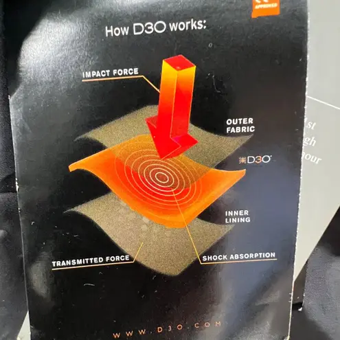 Armadillo Womens Scarlett Mac Waterproof Jacket Small Travel Moto Scooterwear Black