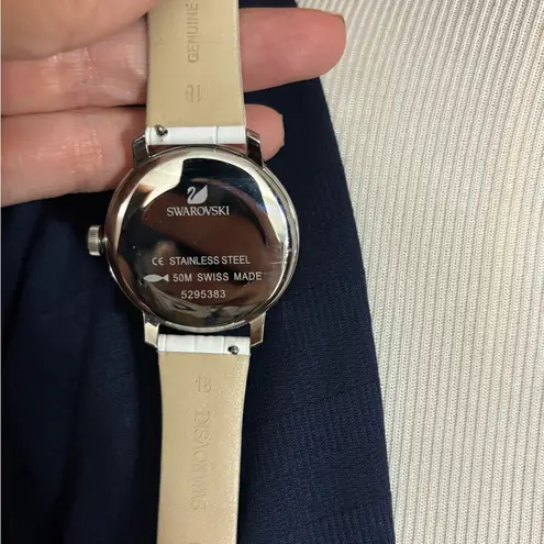 Swavorski Authentic Swarovski Crystalline Hours White Ladies watch