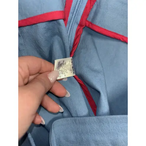 Frances Valentine Petrie Cotton Blend Pant in Blue size 12