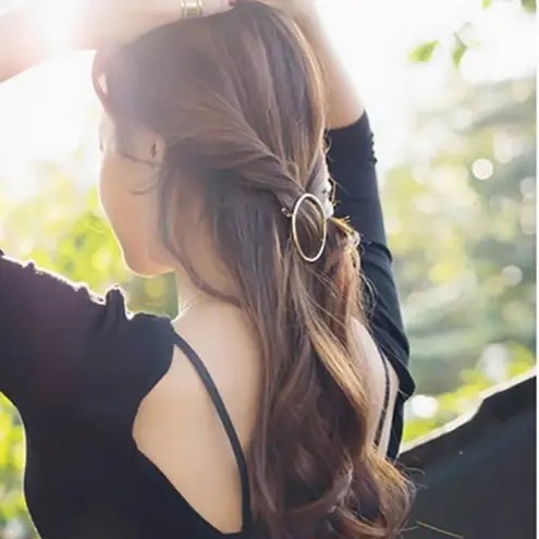 8 Pcs Minimalist Hair Clips Barrettes Pins