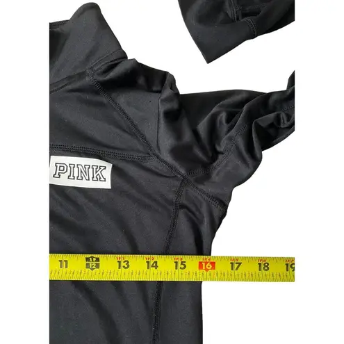 Victoria's Secret  Black Running Sweater Activewear Women Size Small | 20-26