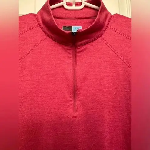 PGA Tour PGA quarter zip pink long sleeved activewear jacket