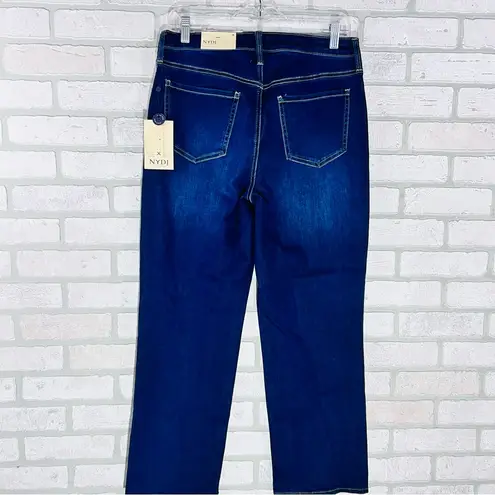NYDJ NWT Bailey Relaxed Straight Leg Ankle Jeans in Northbridge Wash Size 8