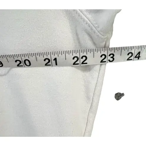 Morning Sun Top Stitch Y2K Sweatshirt Petite M Beaded Fall Leaves Granny Cottage White Size undefined