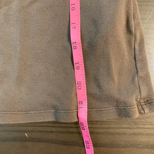 United Colors Of Benetton Long Sleeve T-Shirt Gray Graphic Print Women's Size M