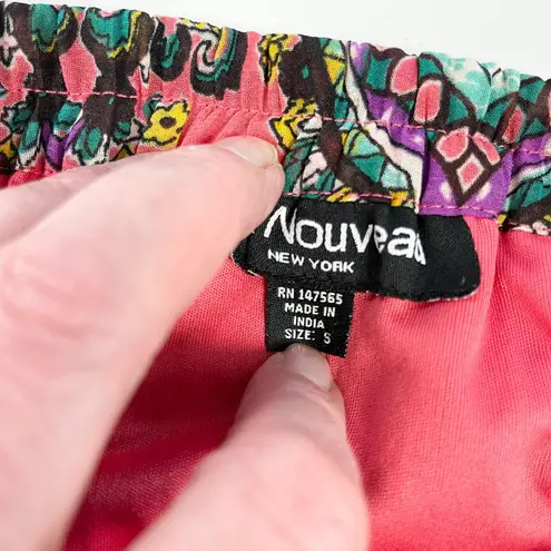 Mix Nouveau Maxi Skirt Womens Small Pleated Coquette Feminine Cottagecore Fairy