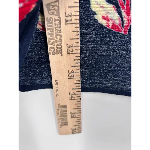 Floreat Women's Red Floral Kimono Cardigan Lightweight Open Front Boho Size undefined