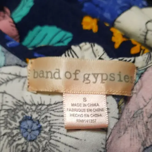 Band of Gypsies  Floral Jumpsuit Size Small - Image 3