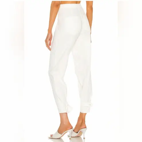 Pistola NWT Tammy High Rise Trouser in White Sz 28 $128