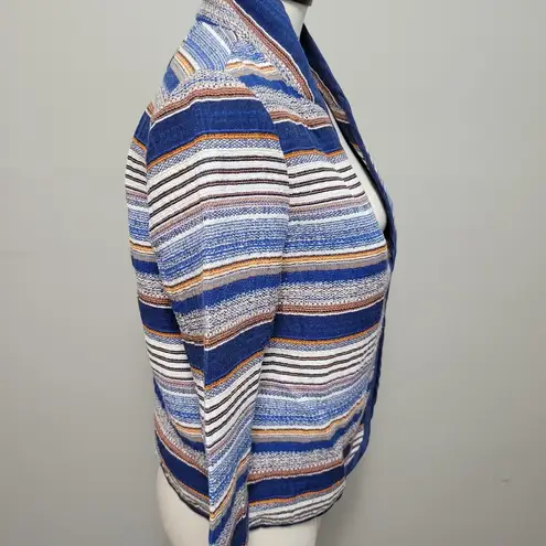 Karen Kane Southwestern striped blazer size small
