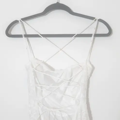 Lulus White Embroidered Lace