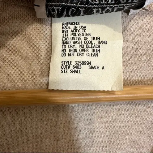 Nancy Bolen for City Girl Vintage Cardigan Women’s Size S Brown