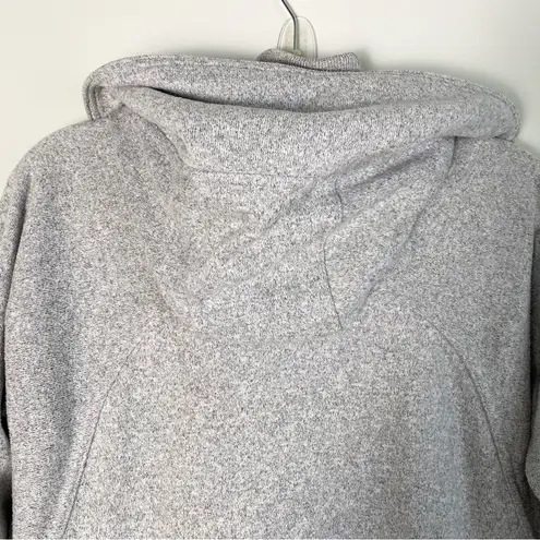 Burton Minx DryRide Full Zip Longline Jacket Sweater Fleece Heather Grey Large