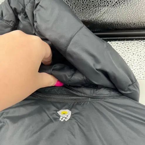 Mountain Hardwear Mountain Hardware black puffer front zip jacket w/ pockets warm women size small