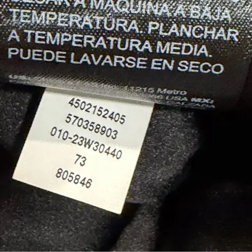 White House | Black Market NEW WHBM Black One Shoulder Satin Tie Blouse Top Shirt size 6