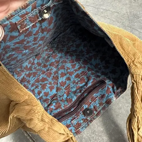 Wrangler  Camel Corduroy Banana Bag