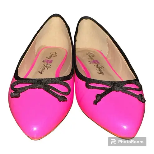 Penny Loves Kenny Attack Pink Ballet Flats