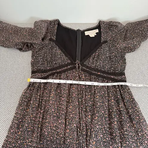 Saltwater Luxe merrell maxi dress in black size S