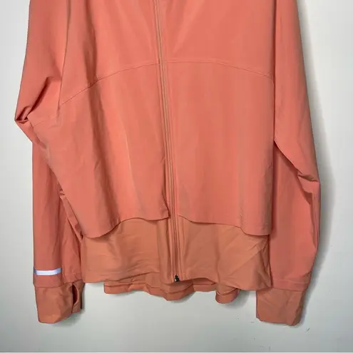 Sweaty Betty  Fast Track Running Jacket in Orange sz XXL