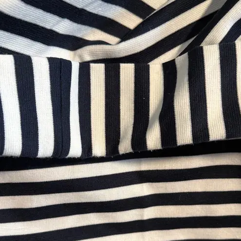 Christopher & Banks woman’s outer wear Black and White Open Front Blazer Size 1X