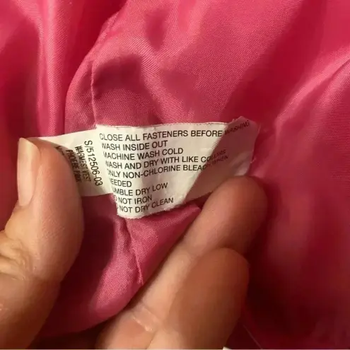 Gap  Pink Puffer Vest‎ Wonen’s Size Medium