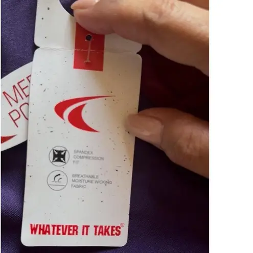 TKO Technical Knockout Womens Plum Maroon Media Pocket Shorts Size Small Purple