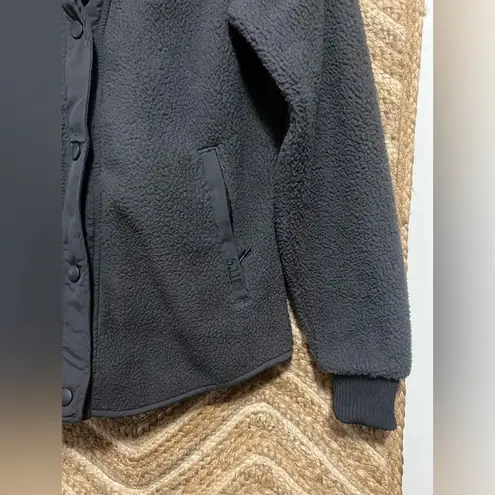 5.11 Tactical Women's FRANCES FLEECE COAT with Hood, Size Small, Dark Grey